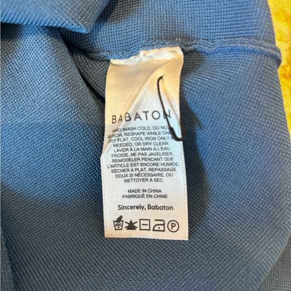 Aritzia Babaton fitted blue dress - Picture 2 of 5